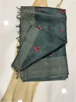 DARK GREEN PHULKARI